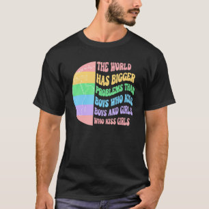 Die Welt hat größere Probleme als Jungen, die B kü T-Shirt