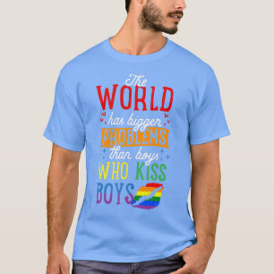 Die Welt hat größere Probleme als Jungen, die B kü T-Shirt