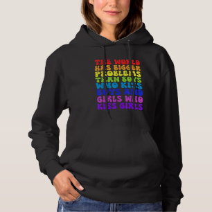 Die Welt hat größere Probleme als schwul lesbisch Hoodie
