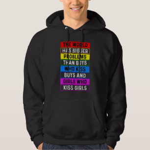 Die Welt hat größere Probleme als schwule Lesben Hoodie