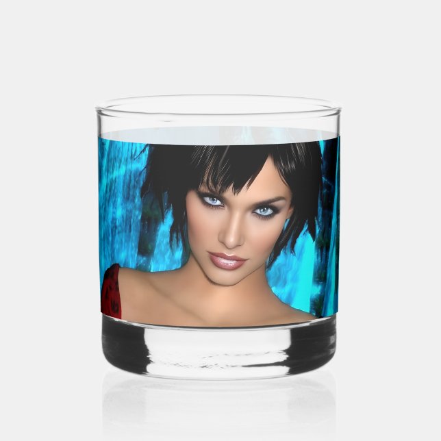 Die Welt hinter den Augengläsern Whiskyglas (Links)