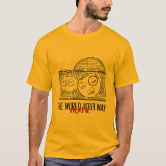 Die Welt in Fotografie gestalten T-Shirt