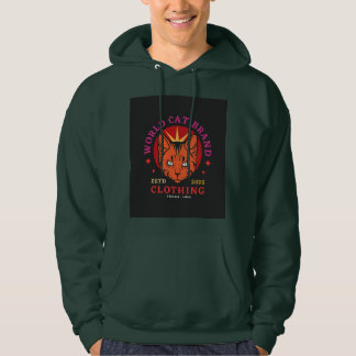 "Die Welt ist dein Catwalk: Stilvolle Cat Hoodies