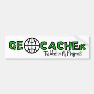 Die Welt ist mein Spielplatz! Autoaufkleber