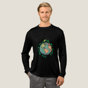 Die Welt ist meine Zuhause - Öko des Erden Tri-Blend Shirt