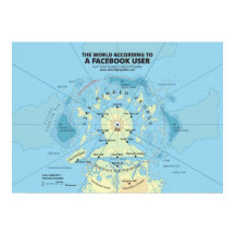 Die Welt laut einem Facebook-Nutzer