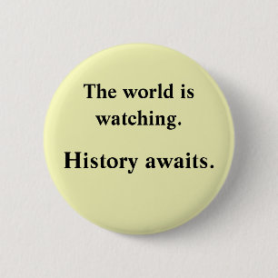 Die Welt passt auf Button
