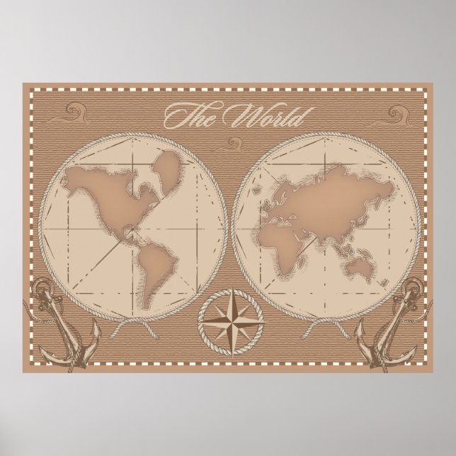 Die Welt Poster (Vorne)