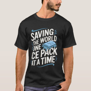 Die Welt rettet, eine Eiscreme nach der anderen, S T-Shirt