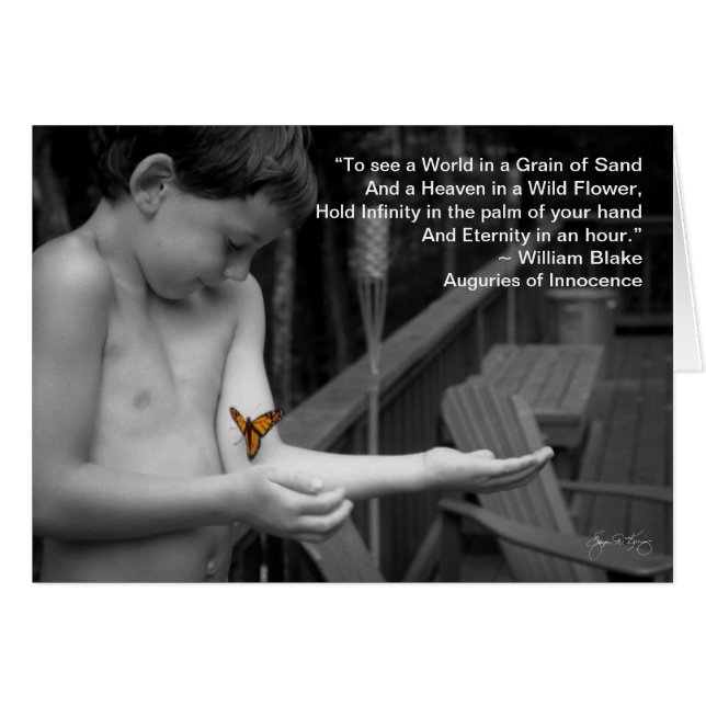 "Die Welt sehen" (Vorderseite (Horizontal))