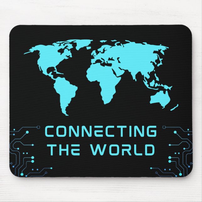 Die Welt verbinden  Mousepad (Vorne)