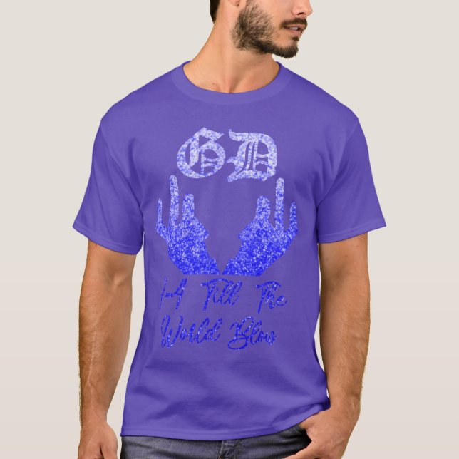 Die Welt wird ein Geschenk sprengen T-Shirt (Vorderseite)