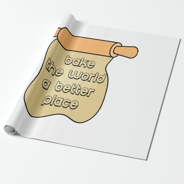 Die Welt zu einem besseren Ort machen Geschenkpapier (Ungerollt)