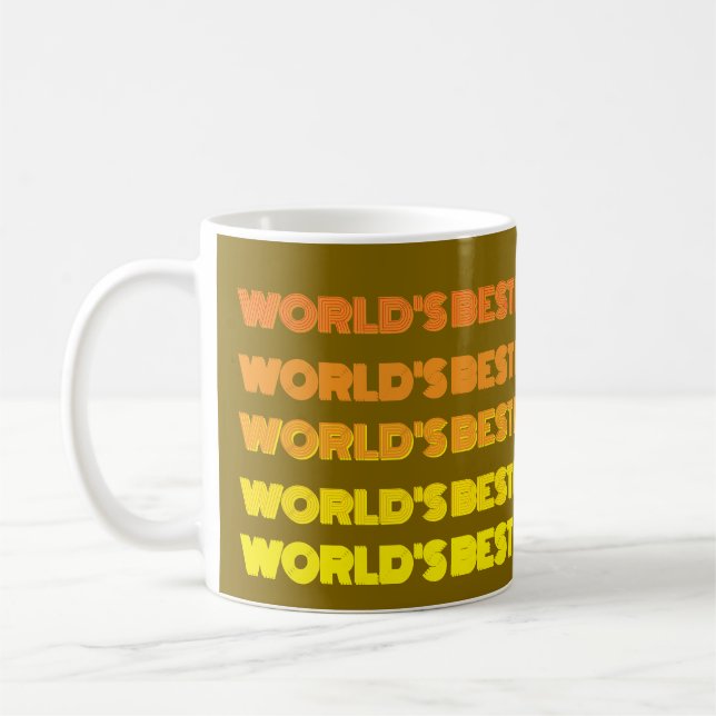 Die weltbeste Vater-Kaffee-Tasse Kaffeetasse (Links)