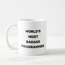 Die weltgrößte Badass-Programmer-Tasse Kaffeetasse