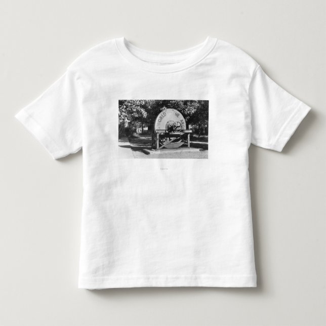Die Weltgrößte Schleifstein-Büffel-Ranch Kleinkind T-shirt (Vorderseite)