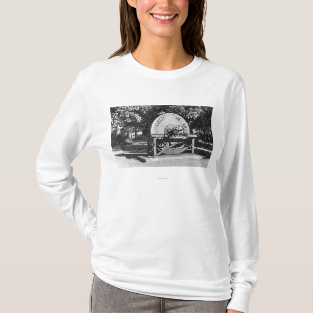 Die Weltgrößte Schleifstein-Büffel-Ranch T-Shirt (Vorderseite)