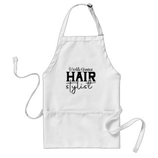 Die weltgrößte Schürze für Haarsträhne