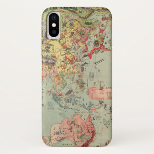 Die Weltkarte-auf einen Blick - Case-Mate iPhone Hülle