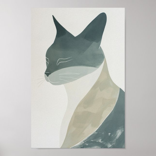 Die Weltkatze Poster (Vorne)