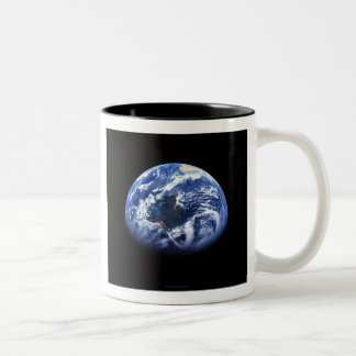 Die Weltmeisterschaft - Erde Raum-von der großen Zweifarbige Tasse