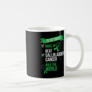 Die Weltordnung für Krebs in der Beat Gallblase ge Kaffeetasse