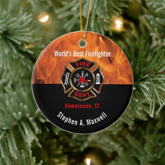 Die weltweit beste Brandflames-Klasse | FOTO Keramikornament (Baum)