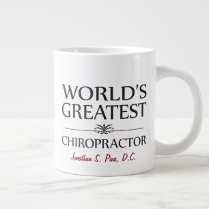 Die weltweit größte Chiropraktor-Custom-Jumbo-Ta Jumbo-Tasse