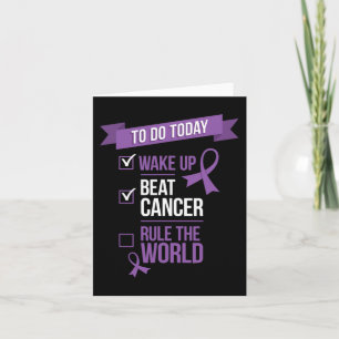 Die weltweite Beat Cancer-Regel geweckt Karte