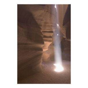 Die Wendeltreppe im Upper Antelope Canyon, Navajo Fotodruck