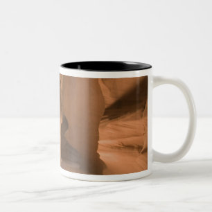 Die Wendeltreppe im Upper Antelope Canyon, Navajo  Zweifarbige Tasse