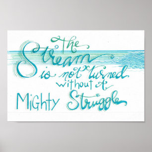 Die Wendung des Stroms Poster