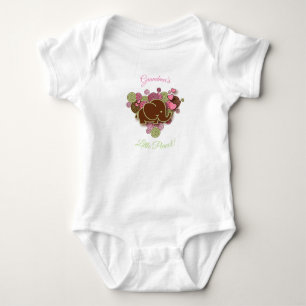 Die wenige Erdnuss der Großmutter Baby Strampler