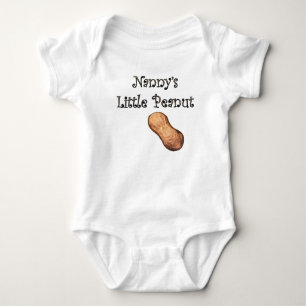 Die wenige Erdnuss des Kindermädchens Baby Strampler