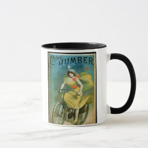 Die Werbung für "Humber fährt" rad (Farbelitho) Tasse