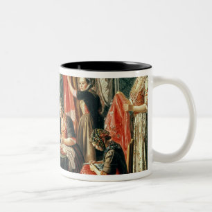 Die Werkstatt des Schneiders, Arles, 1760 Zweifarbige Tasse