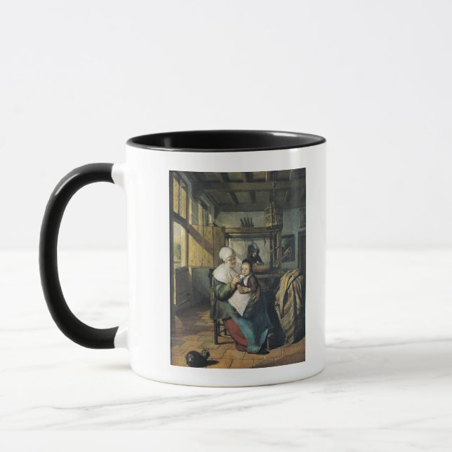 Die Werkstatt des Webers Tasse (Links)