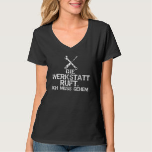 Die Werkstatt Ruft Mechanic Schraubendreher T-Shirt