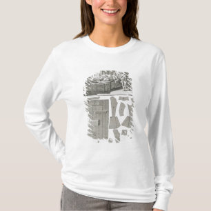 Die Werkstatt und die Muster eines Schneiders, vom T-Shirt