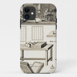 Die Werkstatt und die Werkzeuge eines Case-Mate iPhone Hülle