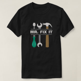 Die Werkzeug-Herr Fix It der Männer T-Shirt