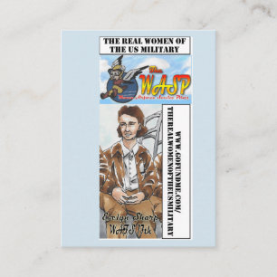 Die WESPE Evelyn-Scharf-Trading Card Visitenkarte