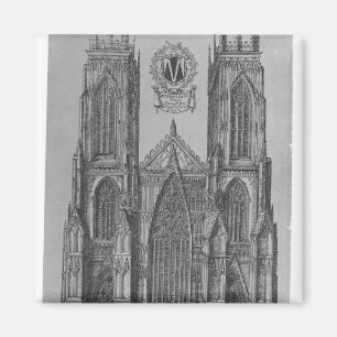 Die Westaussicht der Kirche von St Peter Magnet