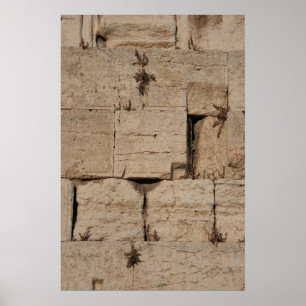 Die Western-Wand, Jerusalem Poster