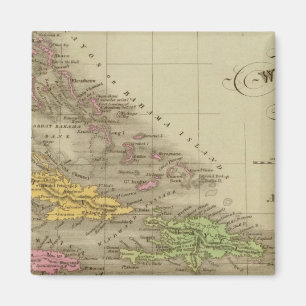 Die Westindien Magnet