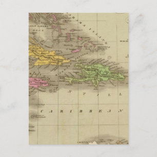 Die Westindischen Inseln Postkarte