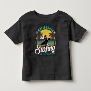 Die Westküste - Kalifornien Surfkind T-shir Kleinkind T-shirt
