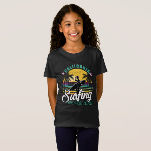 Die Westküste - Kaliforniens Surfing-T - Shirt
