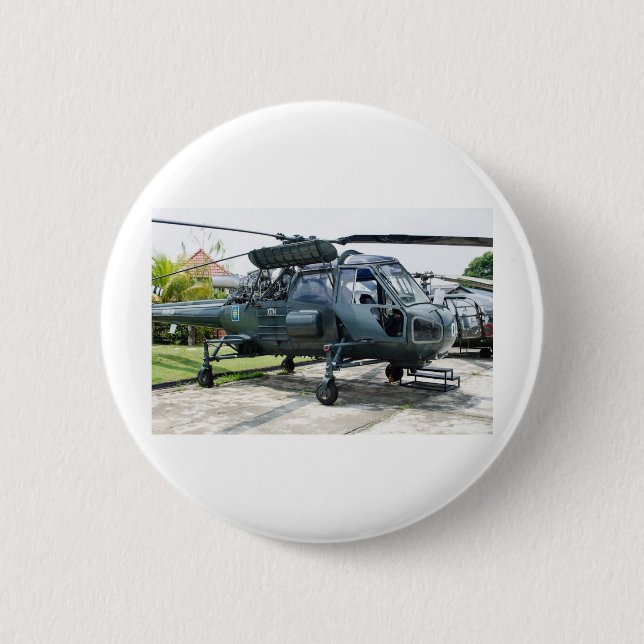 Die Westland Wespe Button (Vorderseite)
