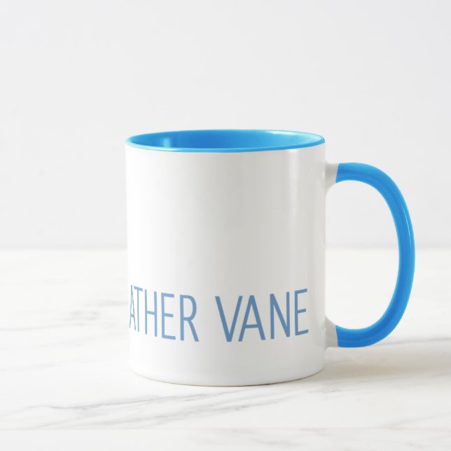 Die Wetter-Schaufel-Tasse Tasse (Rechts)